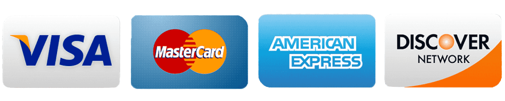 Visa Mastercard Amex Discover